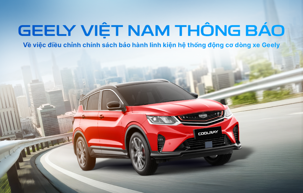 Chính sách bảo hành Geely Hòa Bình