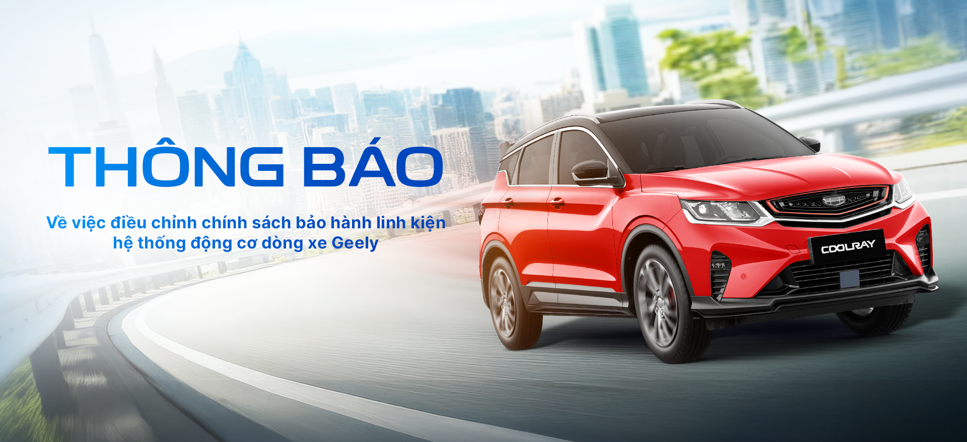 Chính sách bảo hành Geely Hòa Bình